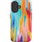 Multicolor Brush Stroke by Etta Vee iPhone 16 Magsafe Impact Case